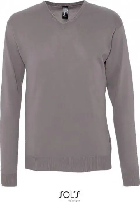 SOL'S Galaxy Men Gestrickter Herren V-Neck Pullover