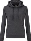 F.O.L. | Classic Lady-Fit Hooded Sweat | Damen Kapuzen Sweater