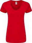 F.O.L. | Ladies' Iconic 150 V-Neck T | Damen V-Neck T-Shirt
