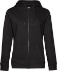 B&C | QUEEN Zipped Hood_° | Damen Kapuzen Sweatjacke