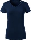 Russell | 103F | Damen Bio V-Neck T-Shirt