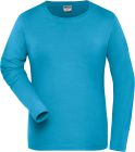 James & Nicholson | JN 1803 | Damen Bio Stretch-T Work LSL -Solid-