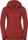 Russell | 263F | Damen Melange Kapuzen Sweatjacke
