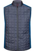 James & Nicholson | JN 740 | Herren Hybrid Strickfleece Gilet