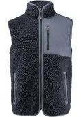 James Harvest | Kingsley Fleece Vest Men | Herren Sherpa Fleece Weste "Two-Tone"