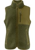 James Harvest | Kingsley Fleece Vest Women | Damen Sherpa Fleece Weste "Two-Tone"