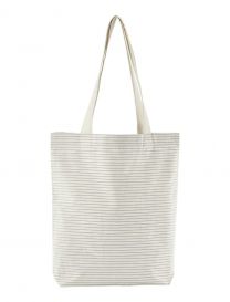 Westford Mill | W251 | Bio-Baumwoll Shopper mit Streifen