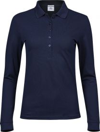Tee Jays - 146 - Damen Heavy Luxus Piqué Stretch Polo langarm