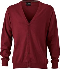 James & Nicholson - JN 661 - Herren V-Neck Cardigan