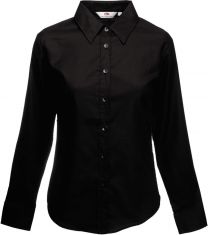 Fruit of the Loom - Lady-Fit Oxford Shirt LS - Oxford Bluse langarm