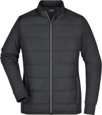 James & Nicholson - JN1123 - Damen Hybrid Sweat Jacket