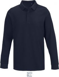 NEOBLU | Owen LSL Men | Schweres Herren Piqué Polo langarm