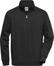 James & Nicholson - JN 831 - Workwear Half Zip Sweater