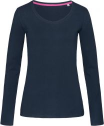 Stedman - V-Neck T Claire langarm