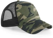 Beechfield | B694 | 5 Panel Trucker Kappe "Camo"
