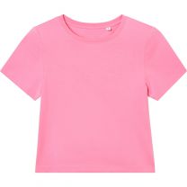 True Blanks | Womens Crop Fitted Top | Schweres Damen Crop Top