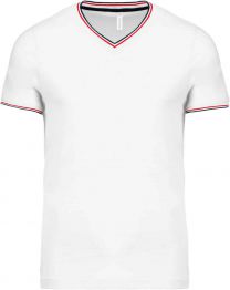 Kariban - K374 - Herren Piqué V-Neck T-Shirt