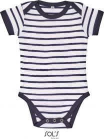 SOL'S | Miles Baby | Baby Body gestreift