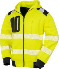 Result Recycled | R503X | Sicherheits Kapuzen Sweatjacke