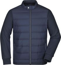 James & Nicholson - JN1124 - Herren Hybrid Sweat Jacket