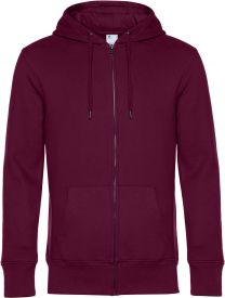B&C | KING Zipped Hood_° | Herren Kapuzen Sweatjacke
