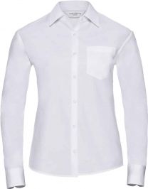 Russell 936F - Popeline Bluse langarm