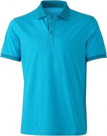 James & Nicholson - JN 706 - Herren Jersey Heather Polo