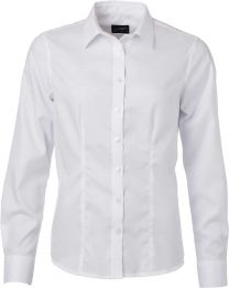 James & Nicholson | JN 681 | Mikro-Twill Bluse langarm