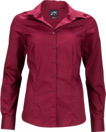 James&Nicholson - JN641 - Popeline Business Bluse langarm