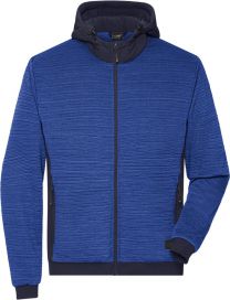 James & Nicholson | JN 1844 | Wattierte Herren Hybrid Strickfleece Jacke