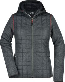 James&Nicholson - JN771 - Damen Strickfleecejacke