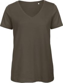 B&C - Inspire V T/women - Damen V-Neck T-Shirt