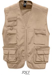 Sol's Wild - Safari Gilet Unisex