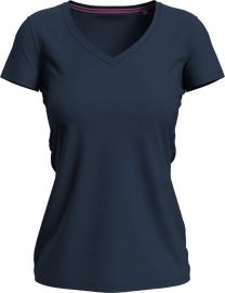 Stedman | V-Neck T "Claire" | Damen V-Ausschnitt T-Shirt