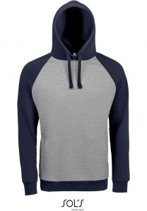 SOL'S | Seattle | Unisex Raglan Kapuzensweater 2-farbig