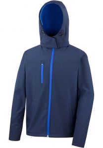 Result - R230M - Herren 3-Lagen Softshell Kapuzen Jacke