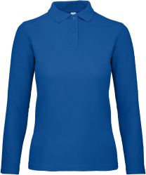 B&C - ID.001 LSL/women Damen Piqué Polo langarm