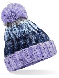 Beechfield | B486B | Kinder Strickmütze mit Pompon "Corkscrew"