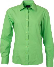 James & Nicholson | JN 677 | Popeline Bluse langarm