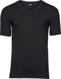 Tee Jays - 401 - Herren Stretch T-Shirt mit V-Ausschnitt