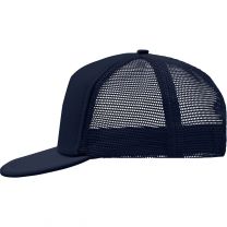 Myrtle Beach | MB 6207 | 5 Panel Mesh Kappe mit flachem Schild