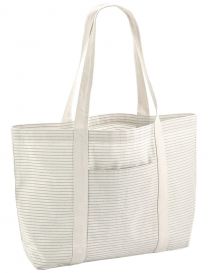 Westford Mill | W255 | Bio-Baumwoll Shopper mit Streifen