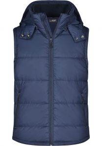 James&Nicholson - JN1004 - Herren Kapuzen Steppweste