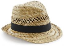 Beechfield | B730 | Hut in Flecht-Optik "Straw Summer Trilby"