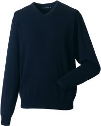 Russell 710M - V-Neck Strickpullover