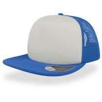 Atlantis | Snap 90s | 5 Panel Mesh Kappe mit flachem Schild