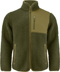James Harvest | Kingsley Fleece Men | Herren Sherpa Fleece Jacke "Two-Tone"