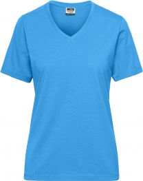 James & Nicholson | JN 1807 | Damen Bio Workwear T-Shirt -Solid-