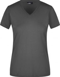 James & Nicholson - JN 972 - Körperbetontes Damen T-Shirt V-Neck