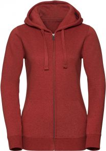 Russell | 263F | Damen Melange Kapuzen Sweatjacke